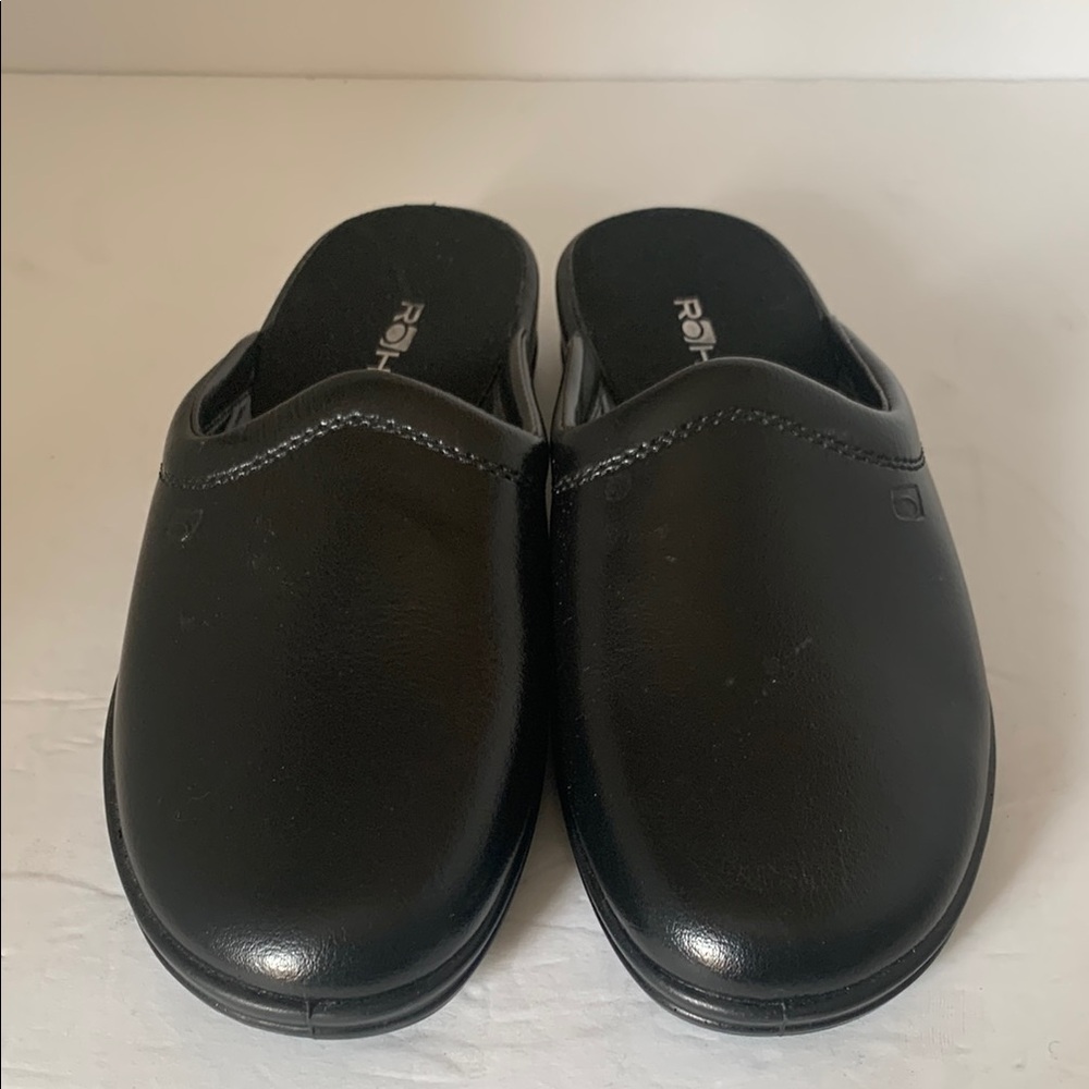 Gilbert Rohde Black Loafers Minimalist Slip-Ons